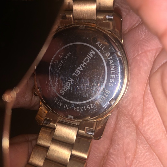 Michael Kors 14k Gold Watch - Picture 2 of 3
